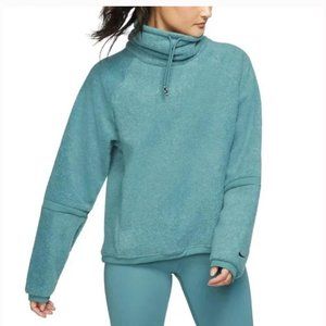 Nike Teal Fleece Pullover Sweater, size M